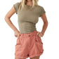 Free People - Topanga Cuff Shorts