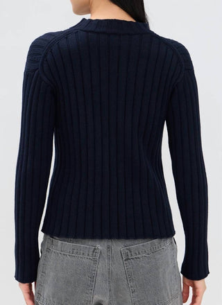 Enza Costa - Chunky Cotton Fisherman Sweater