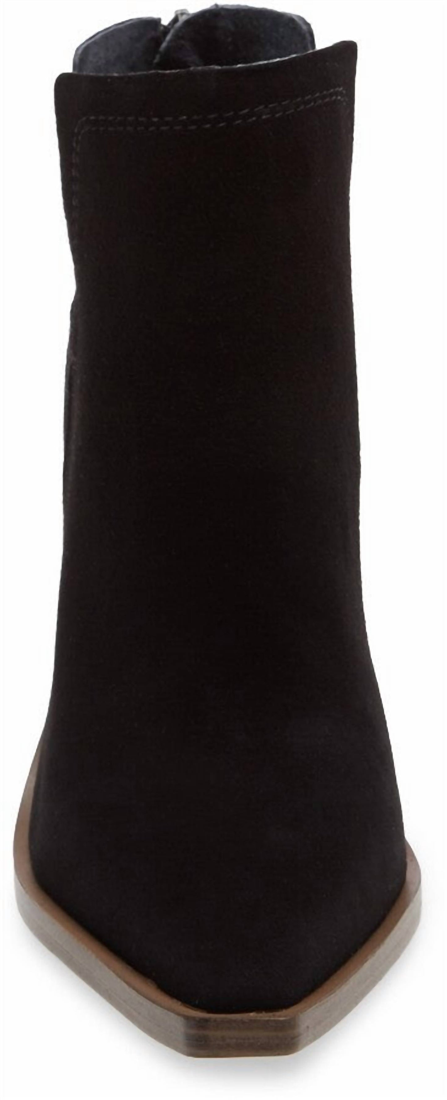 Vince Camuto - Women's Welland Zipper Closure Pointed Toe Blocked Heel Boots