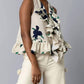 Hope For Flowers - Frilled Shell Top