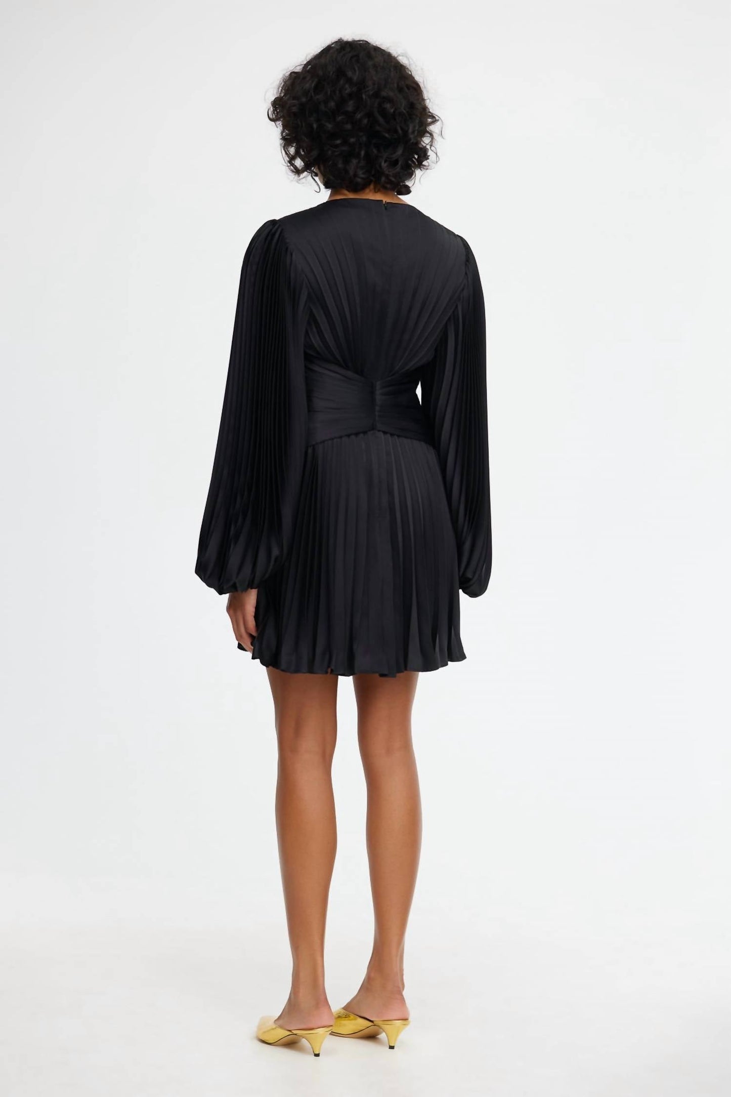 Acler - Norseman Pleated Mini Dress