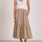 Elan - Maxi Tank Mixed Media Dress