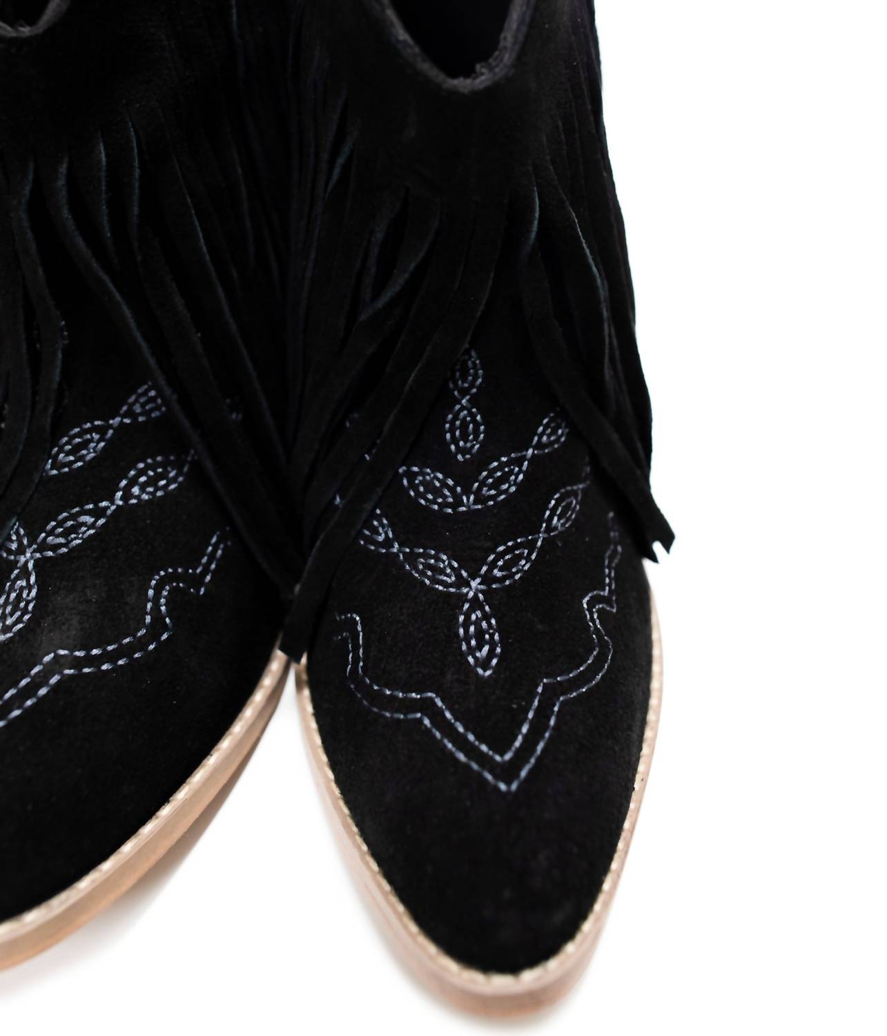 Naughty Monkey - Women's Amos Fringe Ankle Bootie
