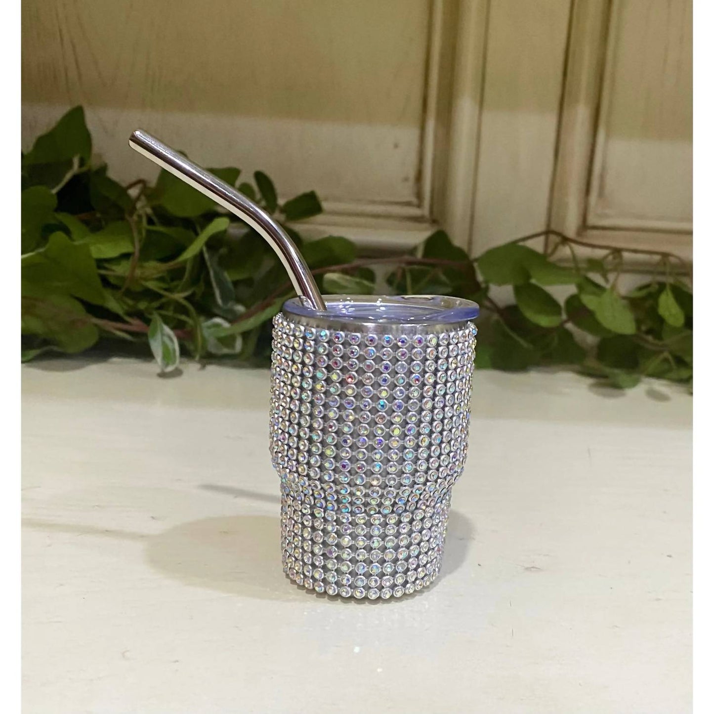 Desheng Enterprise - Mini Tumbler Shot Glass With Straw