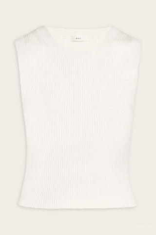 A.L.C. - Kayla Ribbed Tank Top