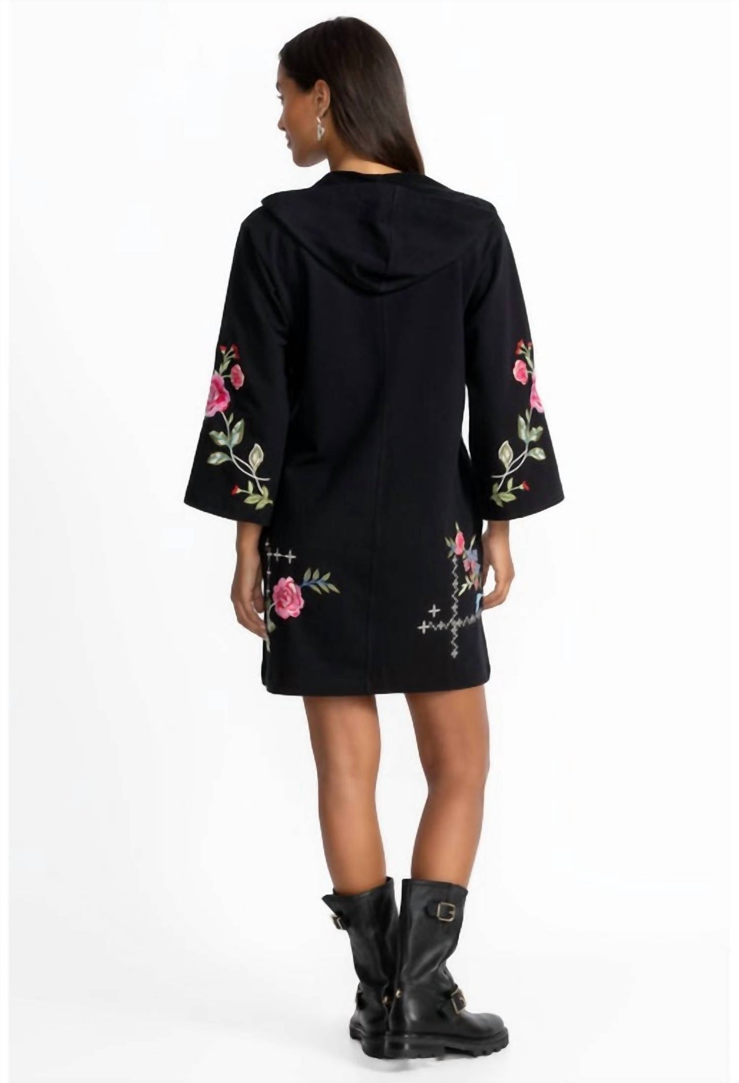 Johnny Was - HOODED KNIT BEACH DRESS CATIA