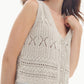 Autumn Cashmere - Mixed Stitch Vest