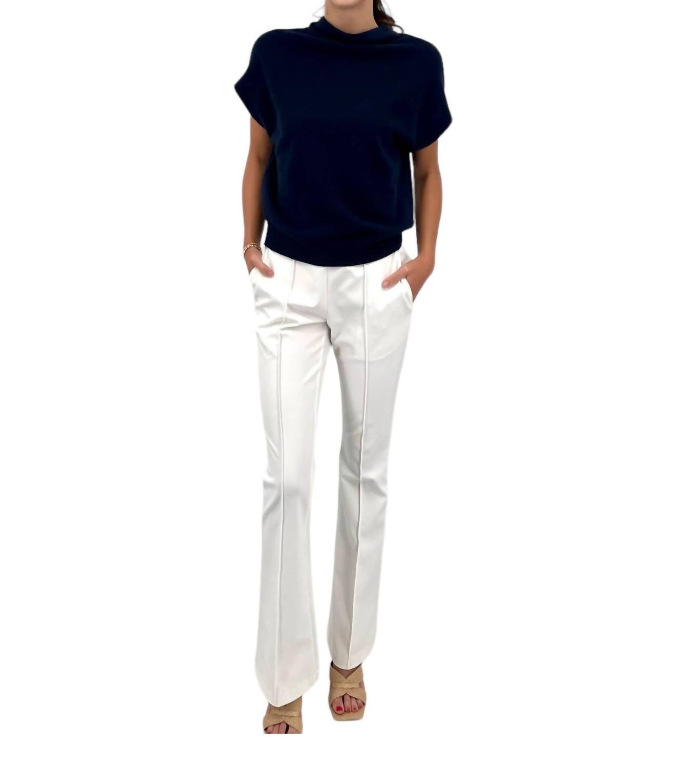 Hilton Hollis - Miracle Stretch Flared Pintuck Pants