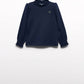 Abel & Lula - Girl's Navy Blue Long Sleeve Mock Turtleneck