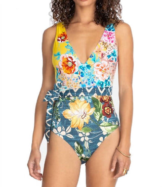 Johnny Was - Nessa Tie Front One Piece