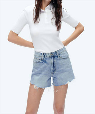 Bayeas - Kelly High Rise Denim Shorts