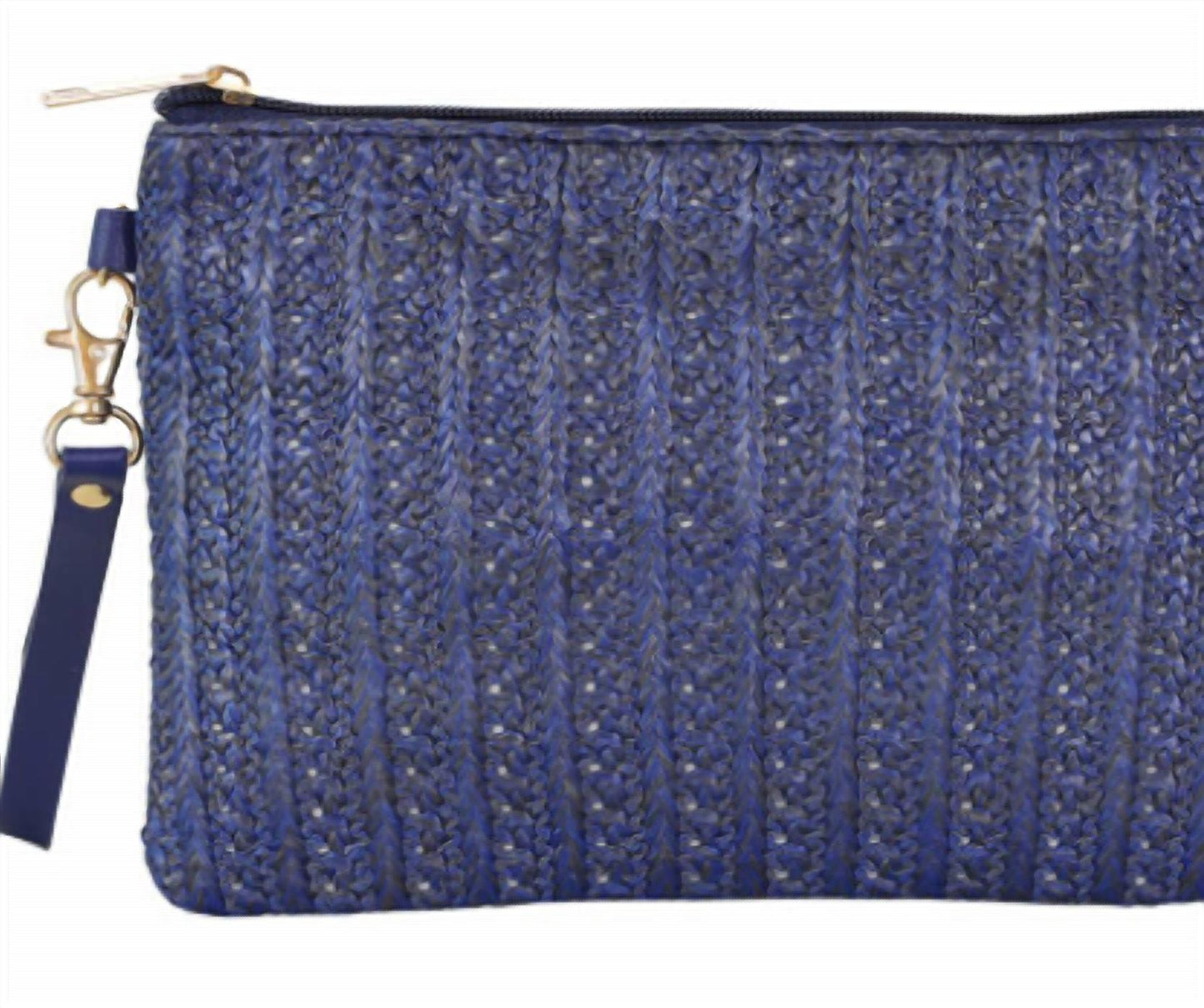 22Tote - Women's Straw Wristlet Clutch