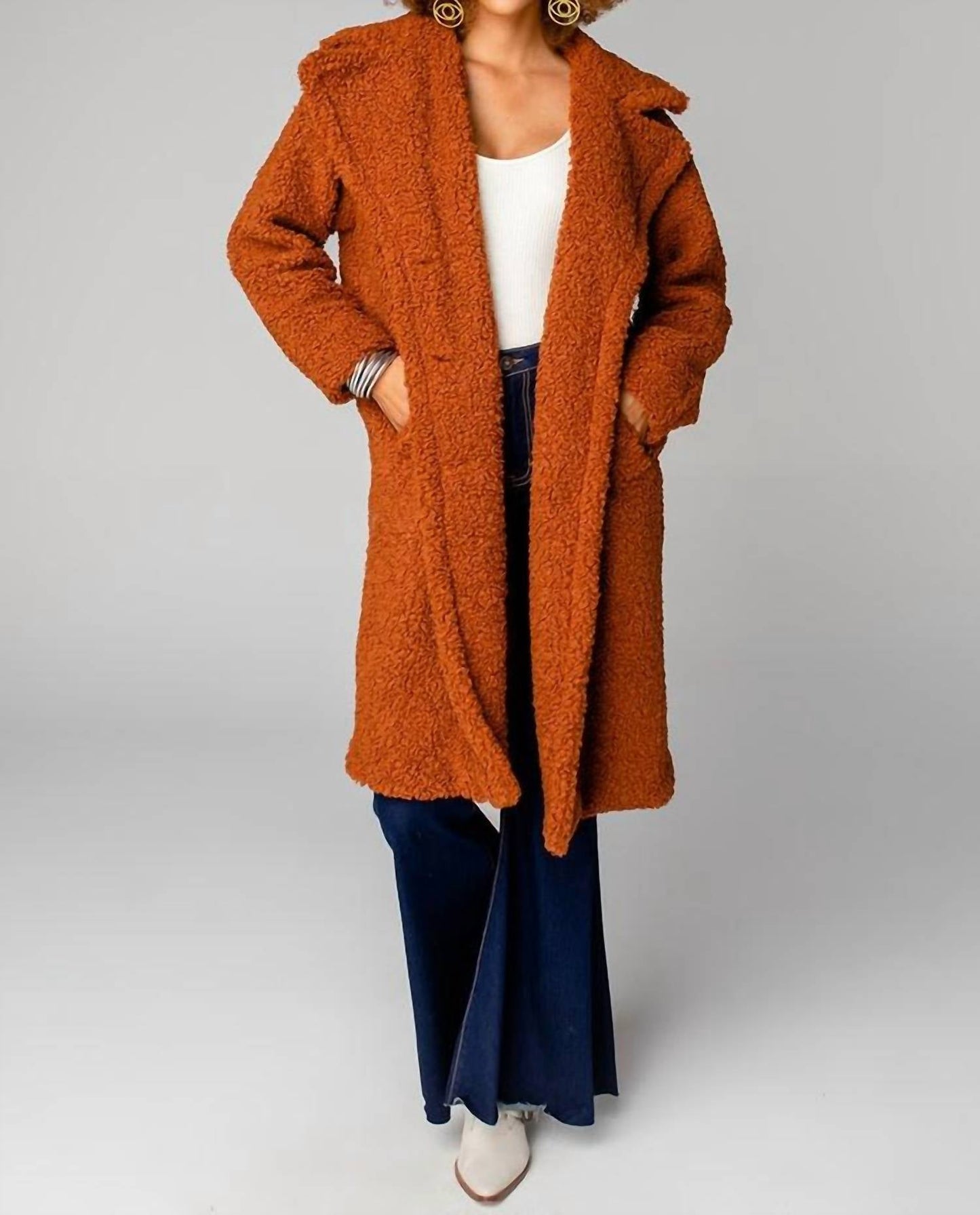 Buddylove - Zoey Oversized Teddy Faux Fur Coat