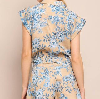 Cara Cara - Octavia Cap Sleeve Top