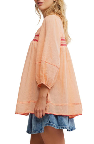 Free People - Dylan Smocked Tunic