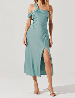Astr - Cersei One Shoulder Midi Dress