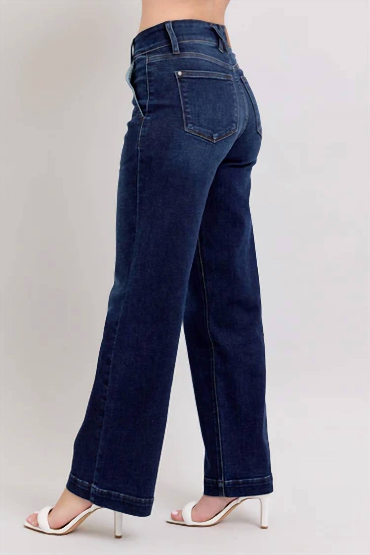 Judy Blue - High Waist Wide Leg Jeans