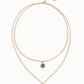 Unode50 - Ser Expresiva Double Chain Necklace