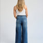 1822 Denim - High Rise Wide Leg Braided Waistband Denim Jeans
