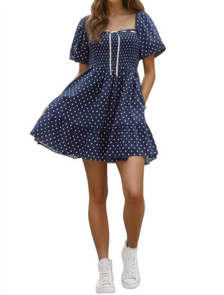 Entro - Brianna Polka Dot Mini Dress