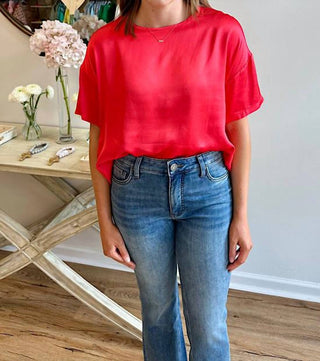 Anonyme - Silky Crewneck Top