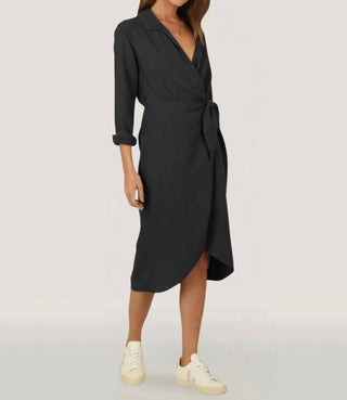Dylan - Long Sleeve Wrap Dress