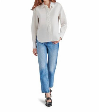 Steve Madden - Merida Ruffled Boyfriend Shirt