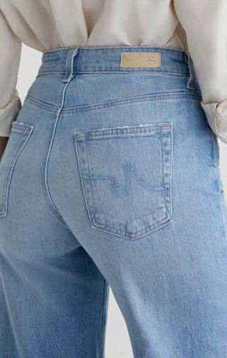 Ag Jeans - Saige Mid Rise Wide Leg Crop Jean