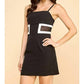 Baby Pink - Color Block Mini Dress