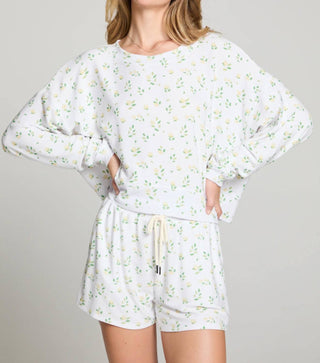 Chaser - All Over Lemons Long Sleeve Top