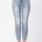 Judy Blue - Paint Splatter Boyfriend Jean