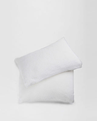 Snug Sham Set  Off White  Size Standard