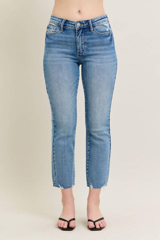 Judy Blue - Mid Rise Vintage Kick Flare Jeans