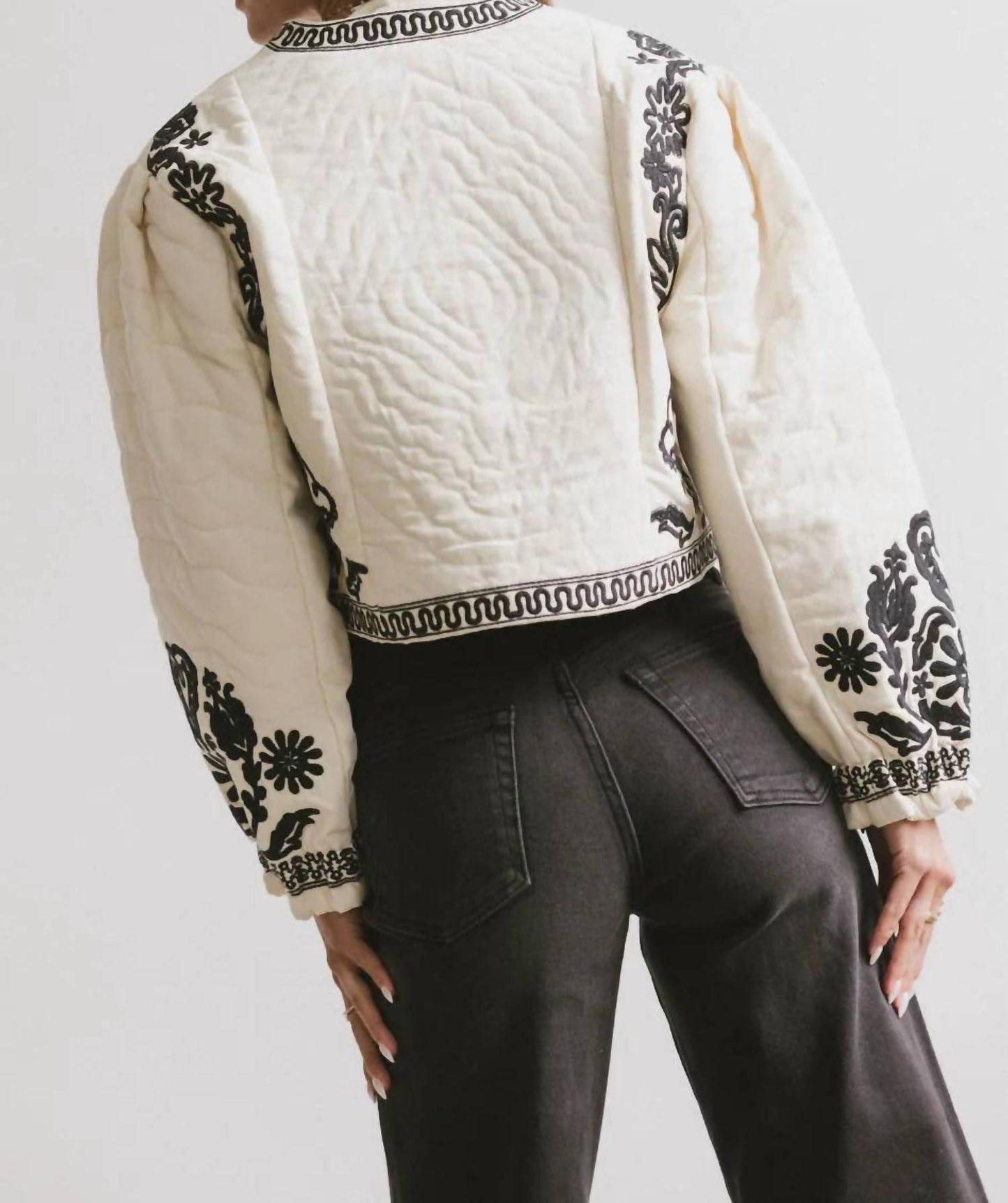 Aaron & Amber - Benja Embroidered Jacket