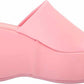 Steve Madden - Slip On Chunky Wedge Sandal