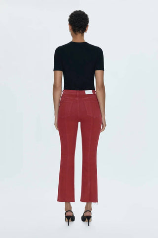Pistola - Lennon Seamed High Rise Crop Bootcut Pants