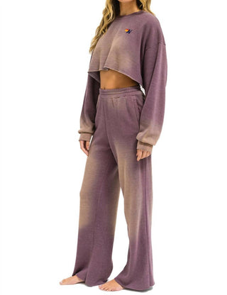 Aviator Nation - Essential Wide Leg Pocket Sweatpants