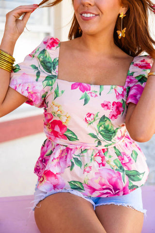 Buddylove - Mirabelle Puff Sleeve Top