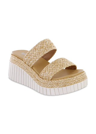 Mia Shoes - Women Zayla Woven Wedge Sandal