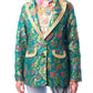 Aratta - Renaissance Silk Jacquard Blazer