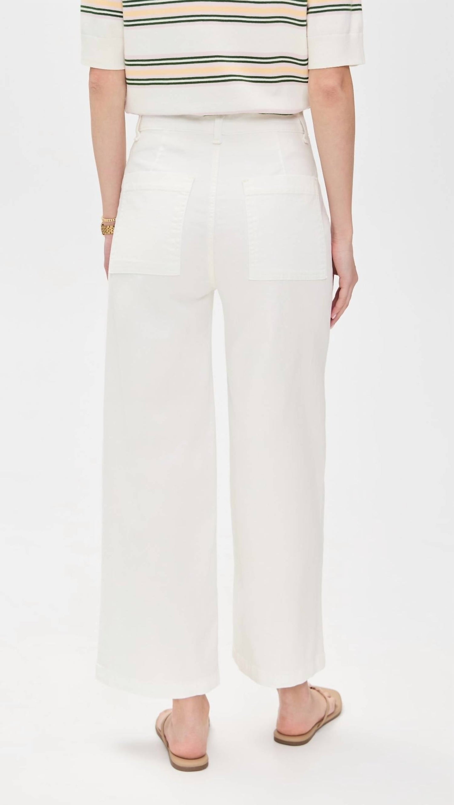 Askk Ny - Virginia Semi Wide Leg Pant