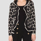 Joseph Ribkoff - Graphic Circle Print Cardigan