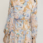 Entro - Long-sleeved Print Dress