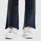 1822 Denim - Hi-low Fray Hem Ankle Boot Jean