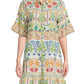 Johnny Was - RUFFLE FLOUNCE SHIRT DRESS