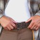 Bedstu - Men's Meander Distressed Leather Belt