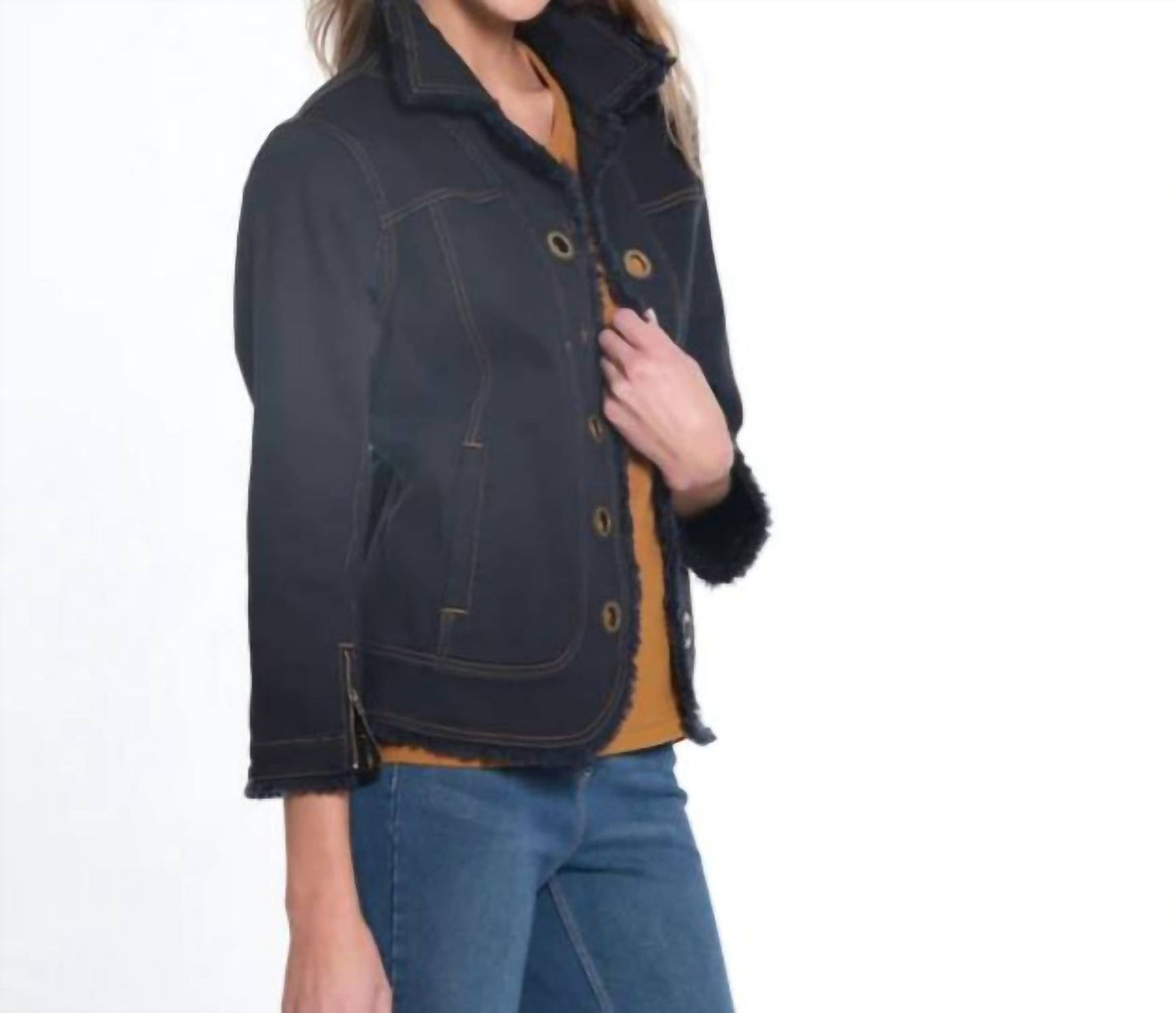 Multiples - Midnight Grommet Jacket