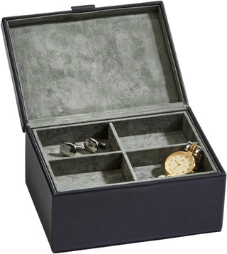 Creative Gifts International - Leather Box With Lift Out