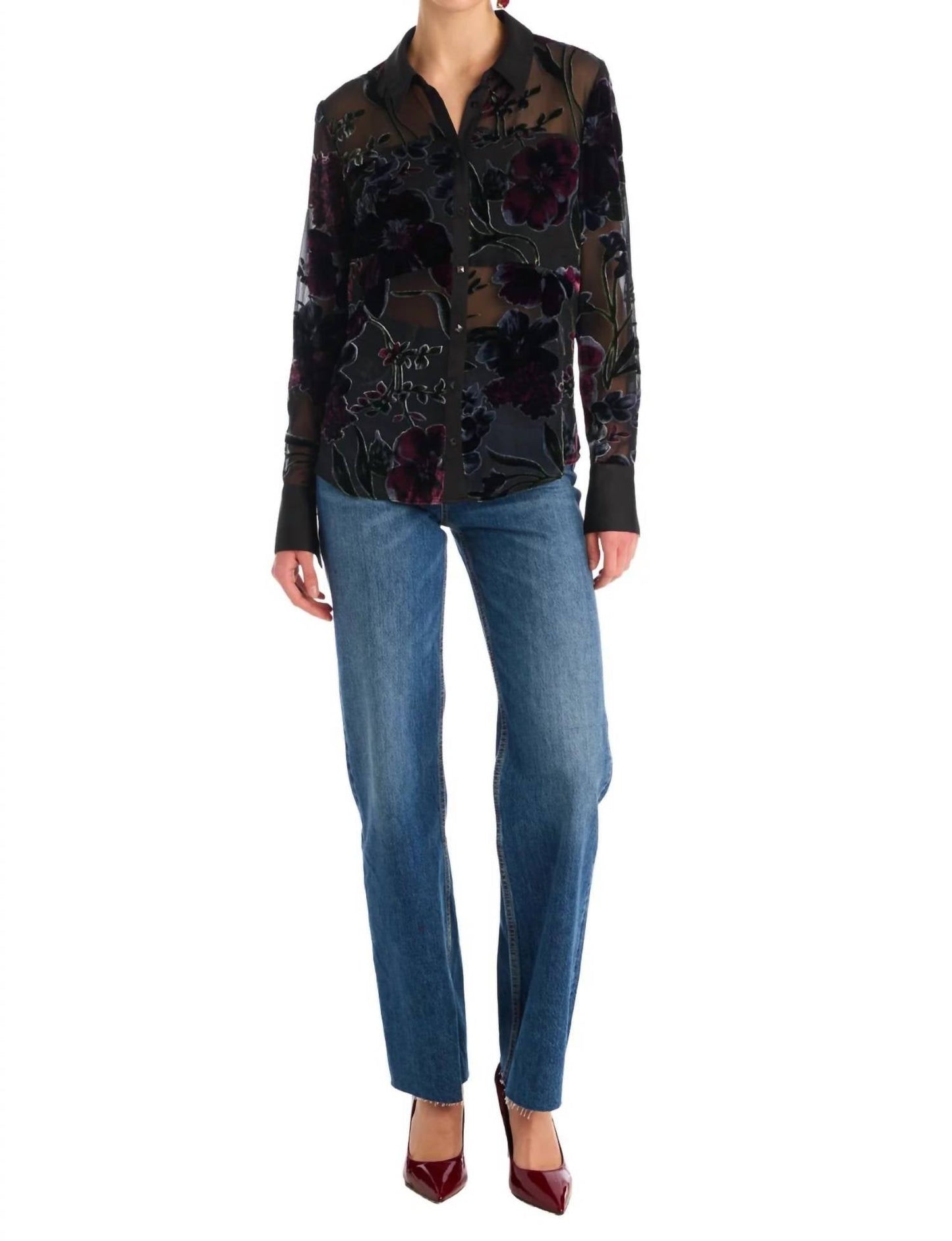 Allison New York - Sade Button Down Top