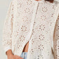 Astr - Savanna Eyelet Button Up Top
